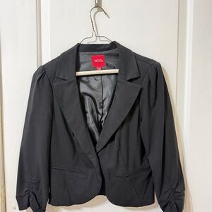XOXO Women's Elegant Black Blazer